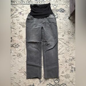 Motherhood Dark Gray Denim Jeans Size M